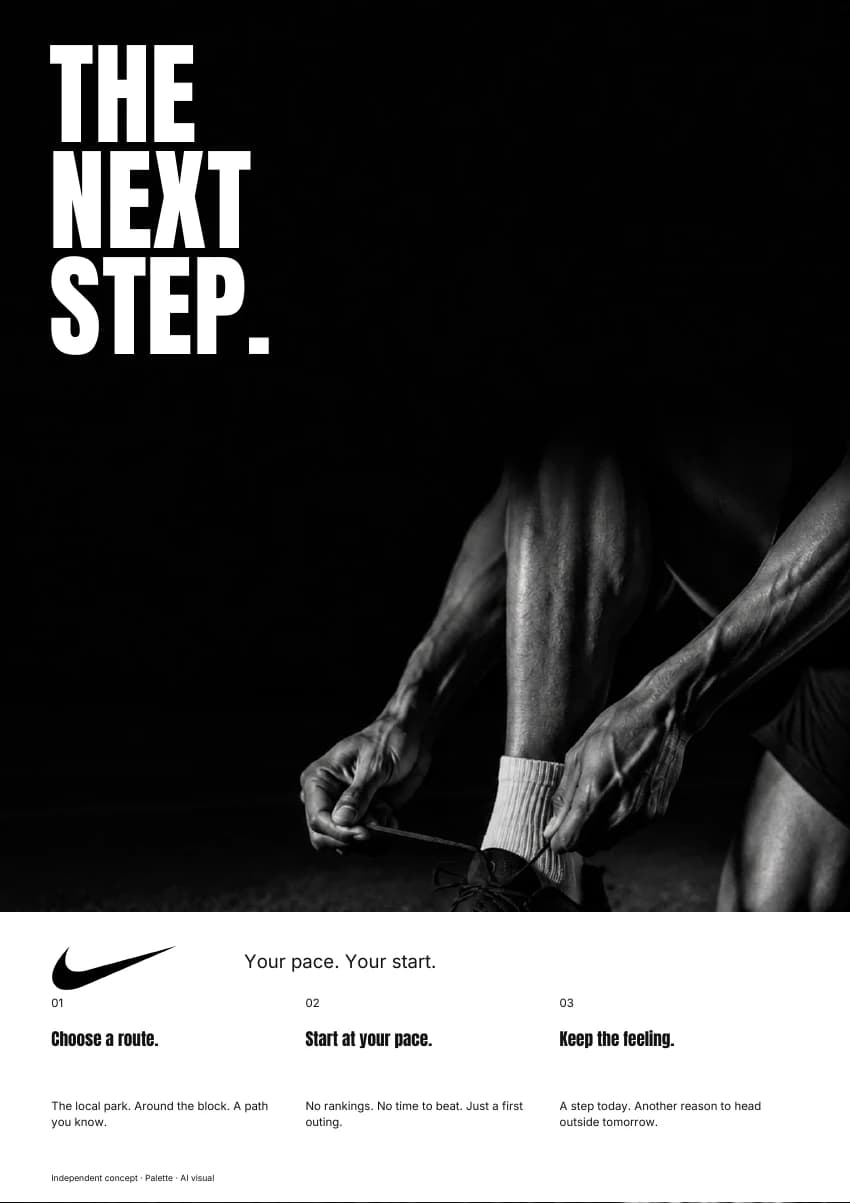Nike A4 sheet