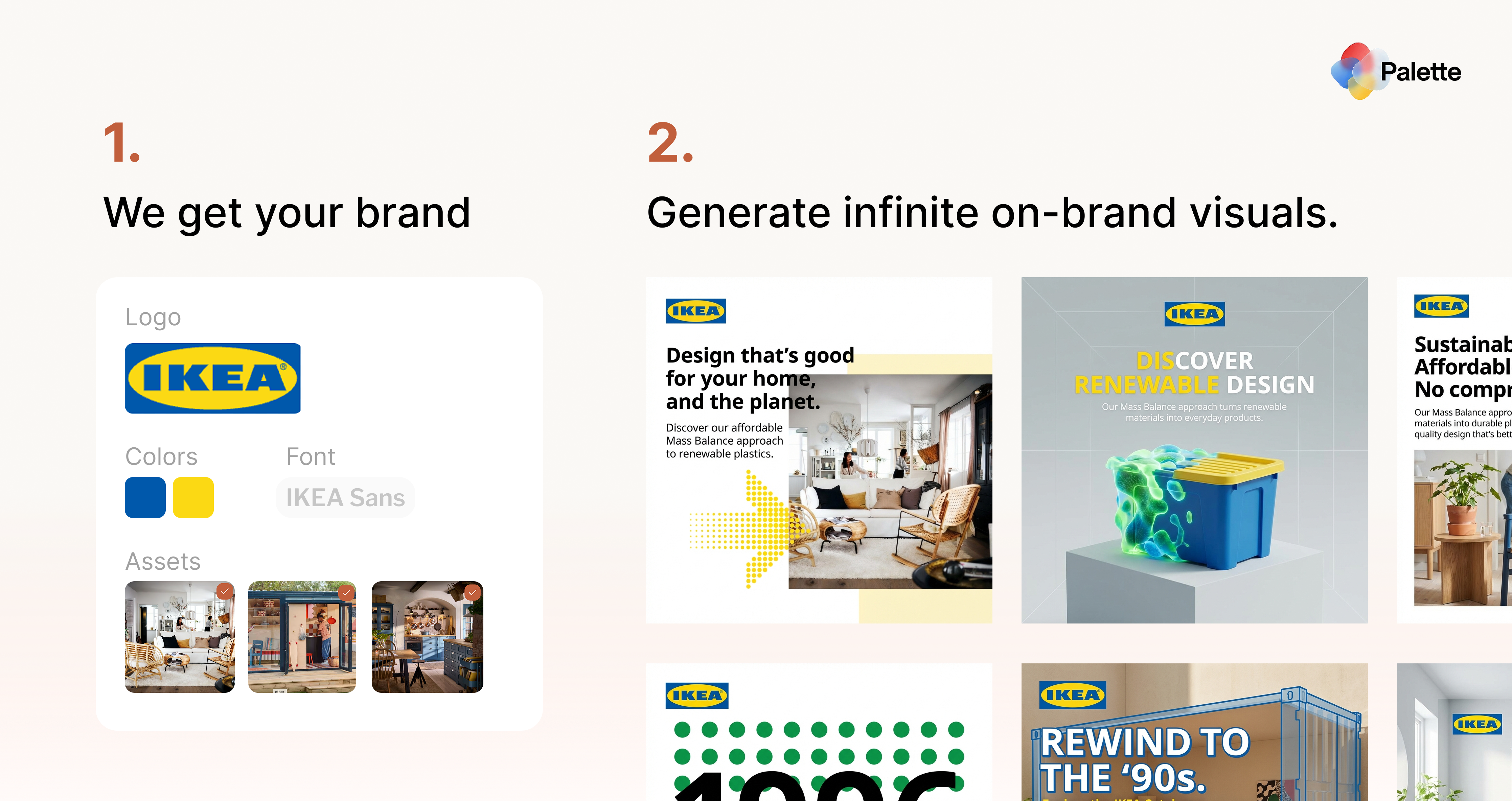 Palette Ikea use case in English